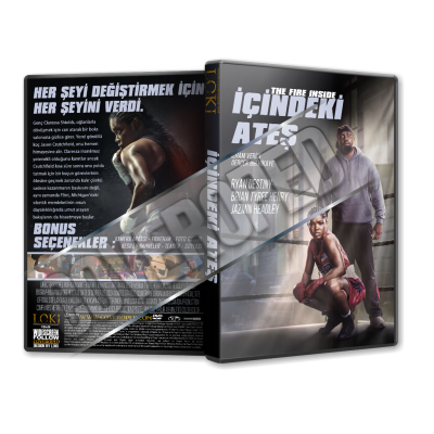 İçindeki Ateş - The Fire Inside - 2024 Türkçe Dvd Cover Tasarımı